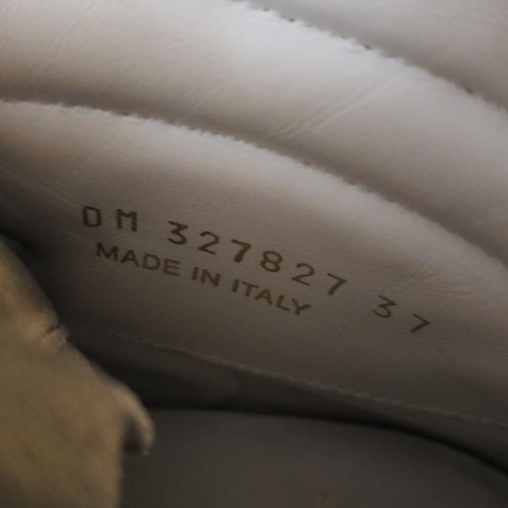 Saint Laurent Gray Suede Hightop Sneakers Size 37 Edgy Streetwear Chic Feminine - Picture 4 of 8